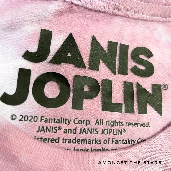 Janis Joplin Avalon Ballroom Tie Dye Sweatshirt - Picture 6 of 7